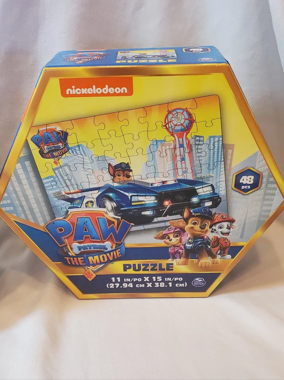 PAW Patrol Kids Jigsaw Puzzles, Lot Of 4, (1) 24 Pc, (3) 48 Pc EUC Complete